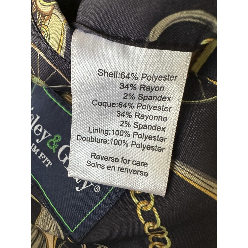 Paisley & Gray Mens XL Tan Soft Ribbed Knit Sport Coat Blazer Slim Fit *Flawed* - Picture 6 of 16
